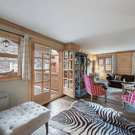 Chalet Cosy Au Centre De Le Praz Avec Sauna, Terrasse Et Parking - Fr-1-568-15 Chalet Courchevel