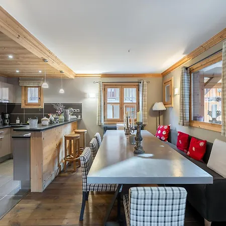 Chalet Cosy Au Centre De Le Praz Avec Sauna, Terrasse Et Parking - Fr-1-568-15 Courchevel